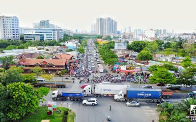Cửa ngõ khu Nam vào trung tâm Sài Gòn ngột ngạt, TP.HCM gấp rút hoàn thiện, mở rộng nhiều tuyến đường hàng chục nghìn tỷ